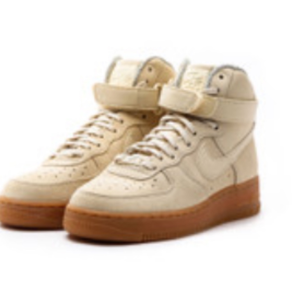 Nike AF1 Air Force 1 High 07 LV8 AA1118-100 Suede Muslin